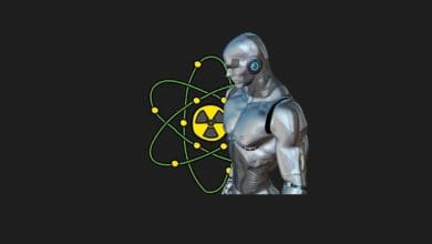 a man in a robot suit