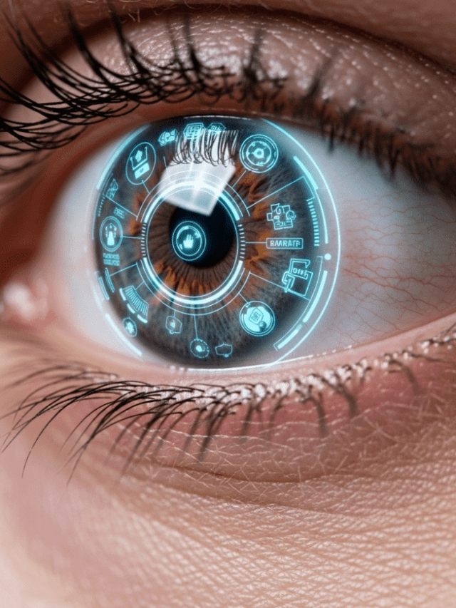 Goodbye Phones… The Future Is in Your Eyes 👁️ | Smart Contact Lenses