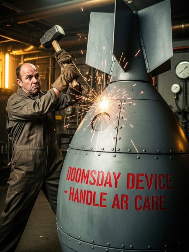 What Would Happen If 13,000 Atomic Bombs Were Dropped on the Moon?