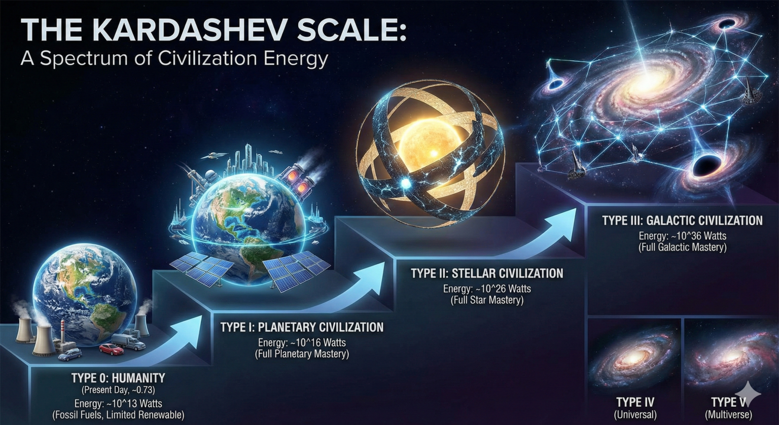 Elon Musk vs. Kardashev Scale: Why We Are Still Type 0 | Metaverse Planet